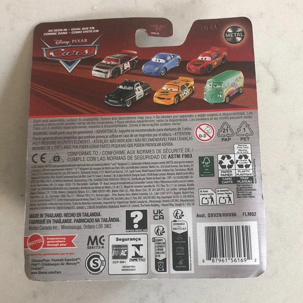 Cars Strip Weathers Blue Toy Car